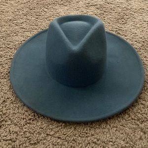 Blue hat